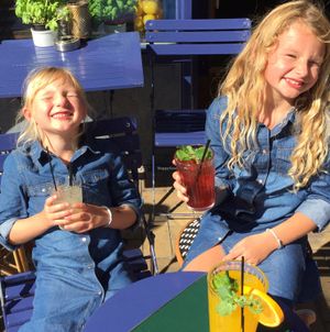 Fritz Kola lemonades  at Bar James in Amsterdam