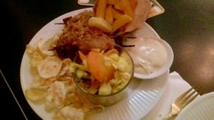 Tempeh saté at Bar James in Amsterdam