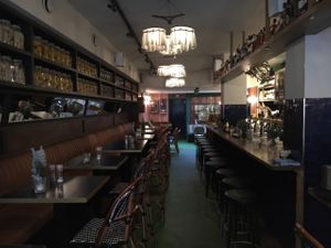 inside  at Bar James in Amsterdam