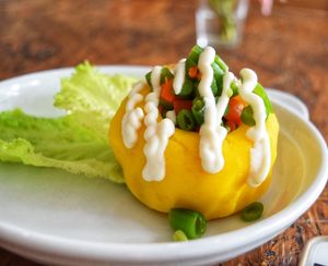 Causa at La Casa de Bea in Cajamarca