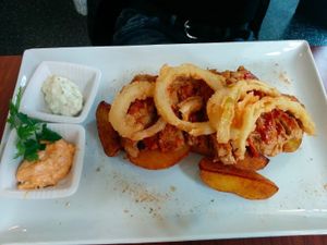 Ribs at Vegana Indiana in Vienna