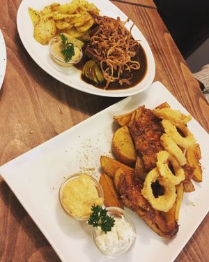 Soy ribs  at Vegana Indiana in Vienna