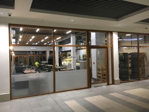 Shopping centre inside entrance  at The Naked Deli - Gosforth in Newcastle Upon Tyne