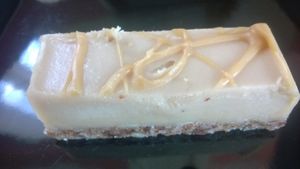 Peanut butter cheese cake  at The Naked Deli - Gosforth in Newcastle Upon Tyne