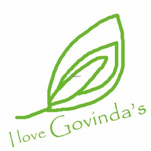 restaurant logo at Govinda's  in Osaka
