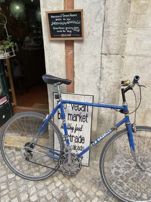 Vegan market  at Green Beans in Lisbon