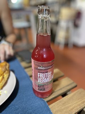 Kombucha  at Green Beans in Lisbon