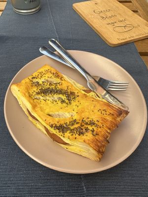 Salami Pastry  at Green Beans in Lisbon