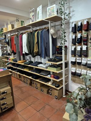 Clothes hemp   at Green Beans in Lisbon