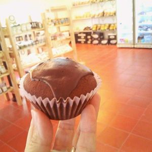 Vegan Chocolate muffin!
Organic certified 
 at Green Beans in Lisbon