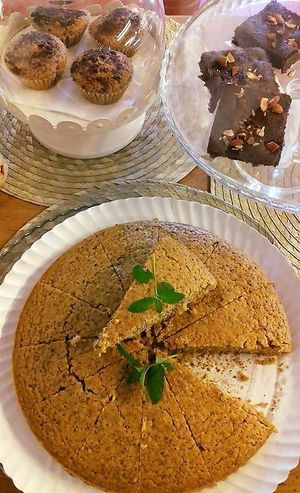 Lemon cake with chia seeds!
Vegan and organic at Green Beans in Lisbon