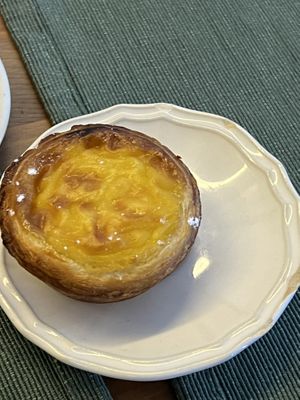 Pastel de Nata  at Green Beans in Lisbon