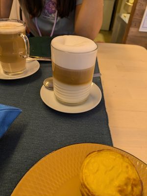 Iced latte at Green Beans in Lisbon