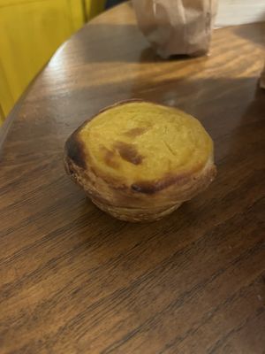Pastel de nata  at Green Beans in Lisbon