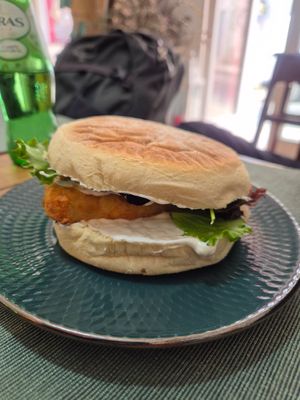 Sandwich "No Fish" at Green Beans in Lisbon