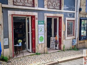 Facade at Green Beans in Lisbon