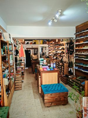 Inside at Green Beans in Lisbon