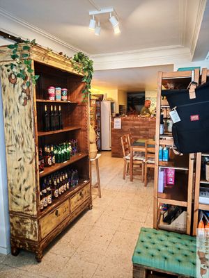 Coffe shop at Green Beans in Lisbon