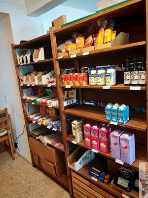 Plant based milk at Green Beans in Lisbon