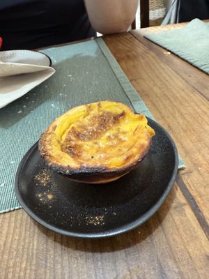 Pastel de Nata  at Green Beans in Lisbon