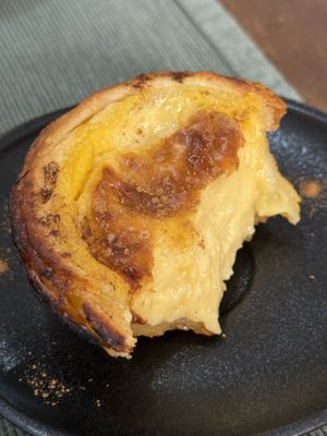 Best pastel de nata ever   at Green Beans in Lisbon