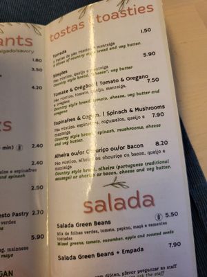  at Green Beans in Lisbon