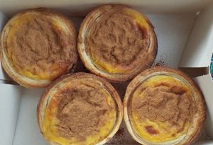 Pasteles de nata at Green Beans in Lisbon
