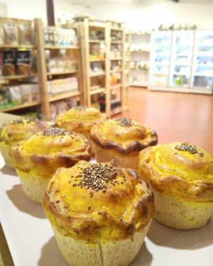 Vegan delicious tofu and leek pie, aka Mario's Pie at Green Beans in Lisbon