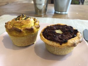 Empadas  at Green Beans in Lisbon