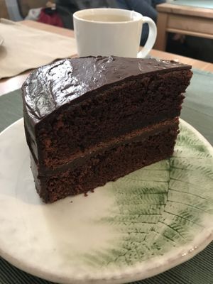Bolo de chocolate at Green Beans in Lisbon
