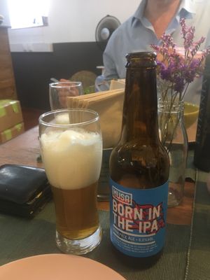 Local beer at Green Beans in Lisbon