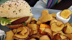 Beyond Burger at Green Beans in Lisbon