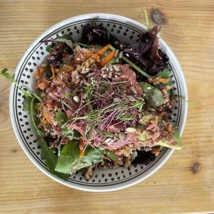 Beetroot salad  at Velocity Cafe in Inverness