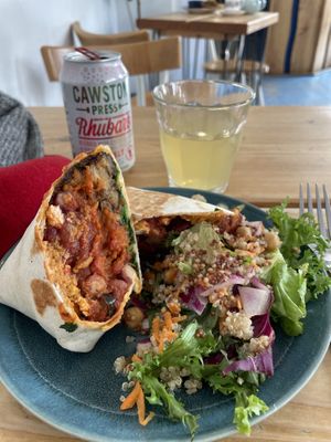 burrito  at Velocity Cafe in Inverness