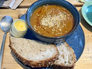 Soup of the week   at Velocity Cafe in Inverness