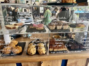 Baked cakes/treats   at Velocity Cafe in Inverness