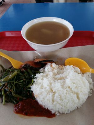 Soup + Rice Set at The Vegetarian in East Singapore