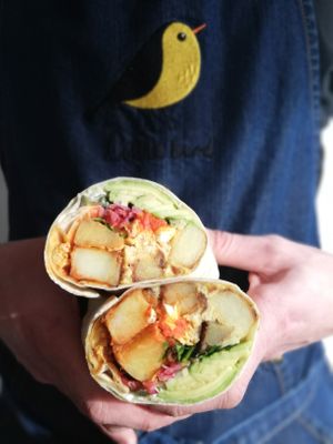 Little bird burrito at Little Bird in Dublin