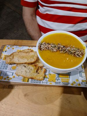 Caldo de abóbora at Ernesto Cafes Especiais - Asa Sul in Brasilia
