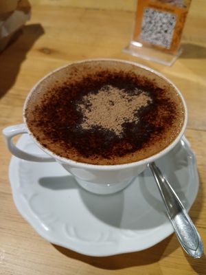 Chocolate quente vegano at Ernesto Cafes Especiais - Asa Sul in Brasilia