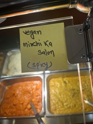 This was my favorite item! Creamy without cruelty 🙏  at Saravana Palace in Fairfax