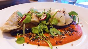 Gyoza at Filmore & Union in Skipton