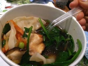 Soupe asiatique aux légumes at Cojean - Madeleine in Paris