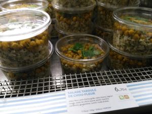 Salade Taboulé de chou-fleur at Cojean - Madeleine in Paris