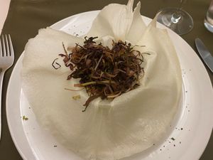 Vegetables from the wok (See menu for full description) at Olives Restaurante in Funchal