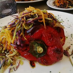 Stuffed Pepper at Olives Restaurante in Funchal