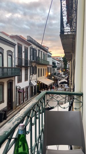 View.  at Olives Restaurante in Funchal