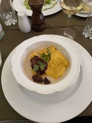 White bean soup  at Olives Restaurante in Funchal