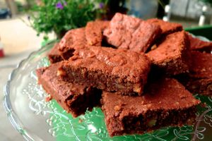 Vegan Brownies at Grüner Gaumen - Pop Up in Bern