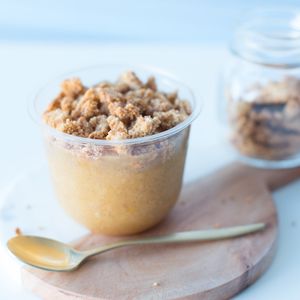 vegan crumble at Cojean - Bourse in Paris